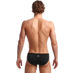 Funky Trunks - Still Black - Mens Classic Briefs -Funky Trunks Funky Trunks Still Black Mens Classic Briefs 3
