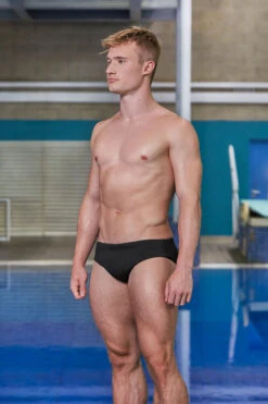 Funky Trunks - Still Black - Mens Classic Briefs -Funky Trunks Funky Trunks Still Black Mens Classic Briefs 5