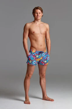 Funky Trunks - Aloha From Hawaii Mens Shorty Shorts Short -Funky Trunks funky trunks aloha from hawaii mens shorty shorts short 3