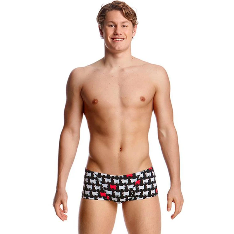 Funky Trunks - Angry Ram Mens Classic Trunks 1 Funky Trunks - Angry Ram Mens Classic Trunks