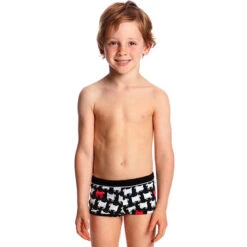 Funky Trunks - Angry Ram Toddler Boys Square Trunks