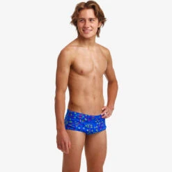 Funky Trunks - Backed Up - Boys Eco Sidewinder Trunks -Funky Trunks funky trunks backed up boys eco sidewinder trunks 4