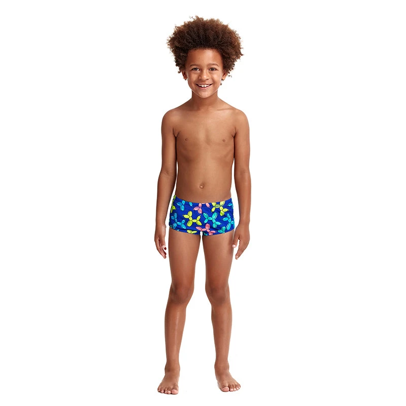 Funky Trunks - Balloon Dog - Toddler Boys Printed Trunks 4 Funky Trunks - Balloon Dog - Toddler Boys Printed Trunks - Image 4