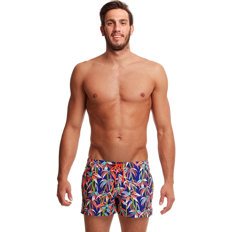 Funky Trunks - BamBamBoo - Mens Shorty Shorts Short 1 Funky Trunks - BamBamBoo - Mens Shorty Shorts Short