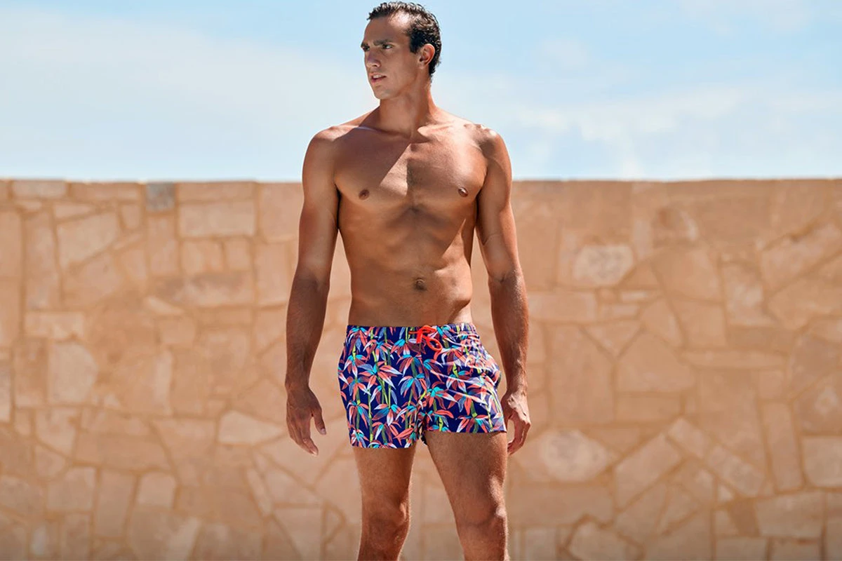 Funky Trunks - BamBamBoo - Mens Shorty Shorts Short 5 Funky Trunks - BamBamBoo - Mens Shorty Shorts Short - Image 5