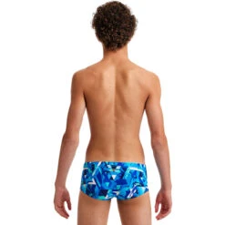 Funky Trunks - Bashed Blue - Boys Sidewinder Trunks -Funky Trunks funky trunks bashed blue boys sidewinder trunks 3