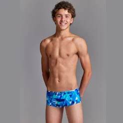 Funky Trunks - Bashed Blue - Boys Sidewinder Trunks -Funky Trunks funky trunks bashed blue boys sidewinder trunks 4