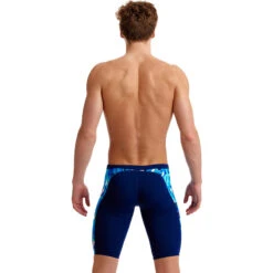 Funky Trunks - Bashed Blue - Mens Training Jammers -Funky Trunks funky trunks bashed blue mens training jammers 4