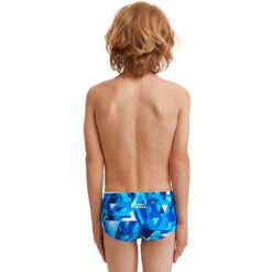 Funky Trunks - Bashed Blue - Toddler Boys Printed Trunks -Funky Trunks funky trunks bashed blue toddler boys printed trunks 3