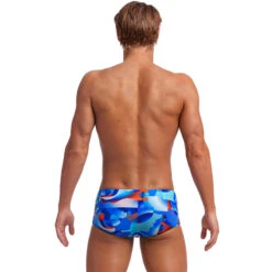 Funky Trunks - Battle Blue - Mens Classic Trunks -Funky Trunks funky trunks battle blue mens classic trunks 3