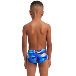 Funky Trunks - Battle Blue - Toddler Boys Printed Trunks -Funky Trunks funky trunks battle blue toddler boys printed trunks 3
