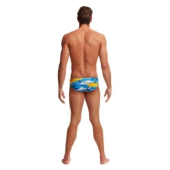 Funky Trunks - Beach Bum - Mens Eco Classic Briefs -Funky Trunks funky trunks beach bum mens eco classic briefs 3