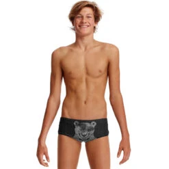 Funky Trunks - Bear Bum - Boys Sidewinder Trunks