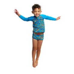Funky Trunks - Beep Beep - Toddler Boys Zippy Rash Vest -Funky Trunks funky trunks beep beep toddler boys zippy rash vest 5