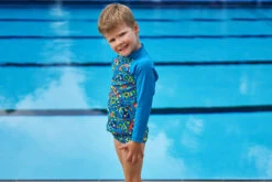 Funky Trunks - Beep Beep - Toddler Boys Zippy Rash Vest -Funky Trunks funky trunks beep beep toddler boys zippy rash vest 7