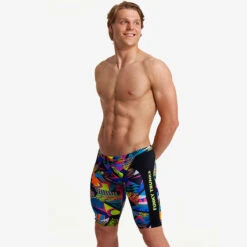 Funky Trunks - Bel Air Beats - Mens Training Jammers -Funky Trunks funky trunks bel air beats mens training jammers 5