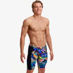 Funky Trunks - Bel Air Beats - Mens Training Jammers -Funky Trunks funky trunks bel air beats mens training jammers 6