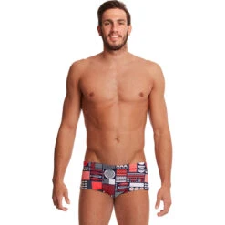 Funky Trunks - Bento Box - Mens Plain Front Trunks