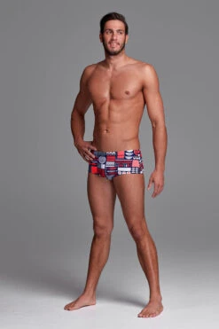 Funky Trunks - Bento Box - Mens Plain Front Trunks -Funky Trunks funky trunks bento box mens plain front trunks 4