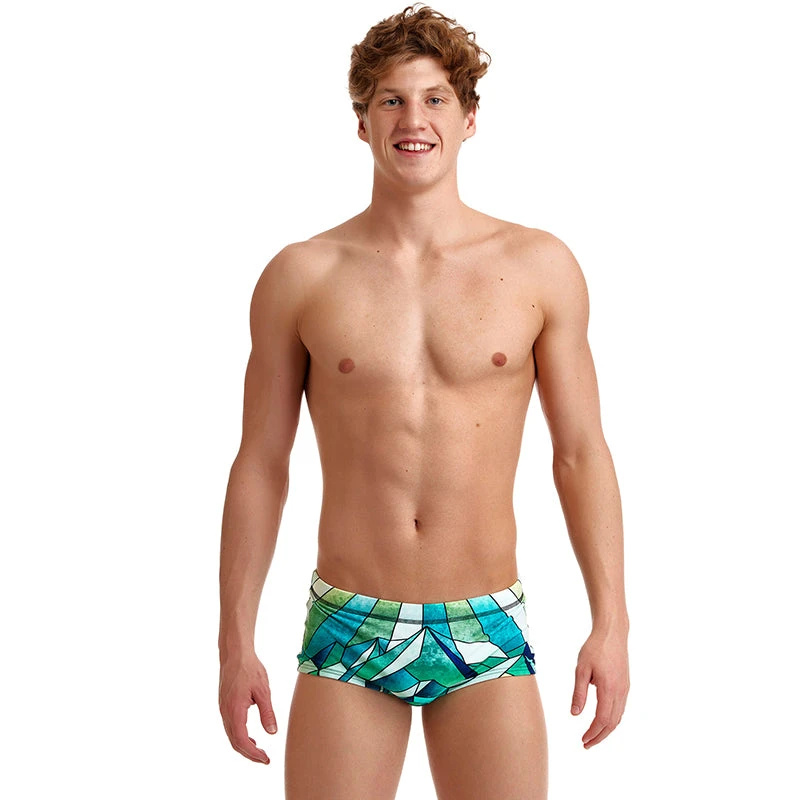 Funky Trunks - Big Blanc - Mens Sidewinder Trunks 1 Funky Trunks - Big Blanc - Mens Sidewinder Trunks