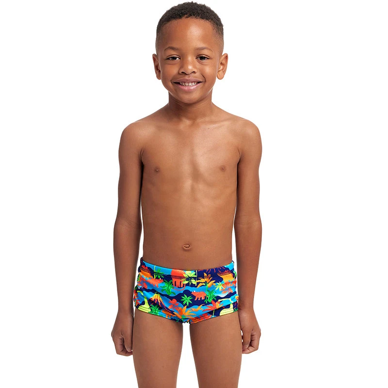 Funky Trunks - Big Bronto - Toddler Boys Printed Trunks 1 Funky Trunks - Big Bronto - Toddler Boys Printed Trunks