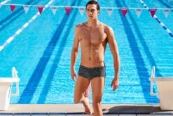 Funky Trunks - Binary Bro Mens Plain Front Trunks -Funky Trunks funky trunks binary bro plain front mens trunks 6