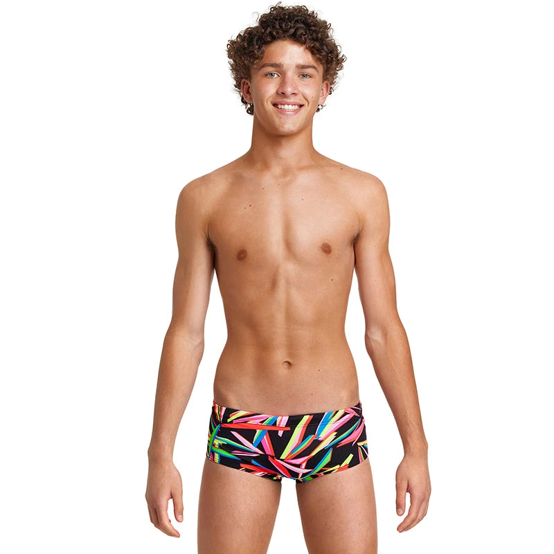 Funky Trunks - Black Blades - Boys Sidewinder Trunks 1 Funky Trunks - Black Blades - Boys Sidewinder Trunks