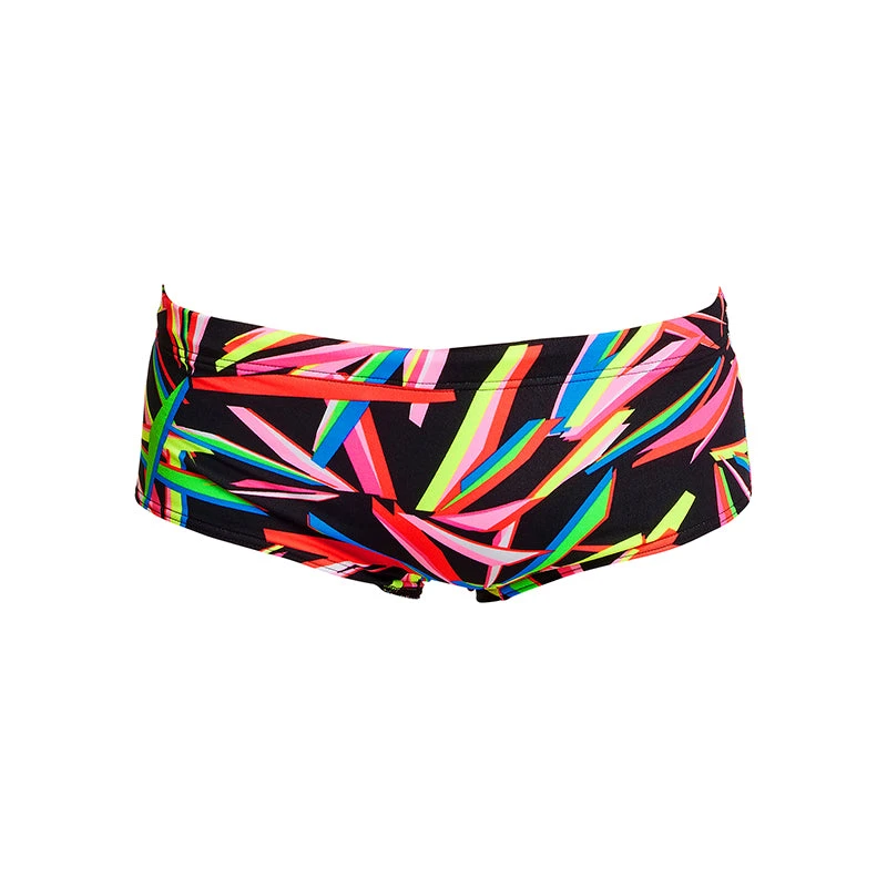 Funky Trunks - Black Blades - Boys Sidewinder Trunks 2 Funky Trunks - Black Blades - Boys Sidewinder Trunks - Image 2