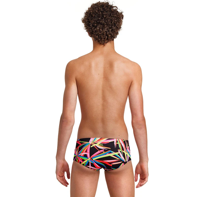 Funky Trunks - Black Blades - Boys Sidewinder Trunks 3 Funky Trunks - Black Blades - Boys Sidewinder Trunks - Image 3