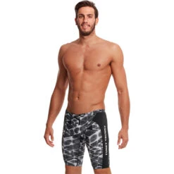 Funky Trunks - Black Hole - Mens Training Jammers