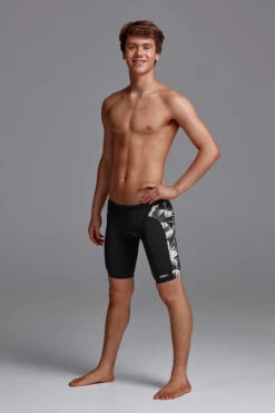 Funky Trunks - Black Tint - Boys Training Jammers 7 Funky Trunks - Black Tint - Boys Training Jammers -Funky Trunks funky trunks black tint boys training jammers 4