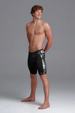 Funky Trunks - Black Tint - Mens Training Jammers -Funky Trunks funky trunks black tint mens training jammers 4