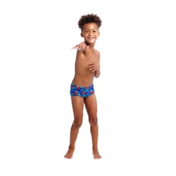 Funky Trunks - Blob Mob - Toddler Boys Printed Trunks -Funky Trunks funky trunks blob mob toddler boys printed trunks 3