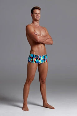 Funky Trunks - Block Chain - Mens Classic Trunks -Funky Trunks funky trunks block chain mens classic trunks 3