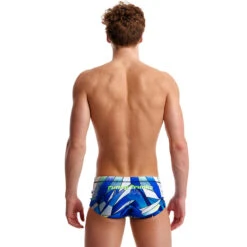 Funky Trunks - Blue Ascent - Mens Sidewinder Trunks -Funky Trunks funky trunks blue ascent mens sidewinder trunks 3