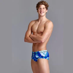 Funky Trunks - Blue Ascent - Mens Sidewinder Trunks -Funky Trunks funky trunks blue ascent mens sidewinder trunks 4