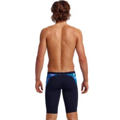 Funky Trunks - Blue Bars - Mens Training Jammers -Funky Trunks funky trunks blue bars mens training jammers 3