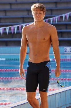 Funky Trunks - Blue Bars - Mens Training Jammers -Funky Trunks funky trunks blue bars mens training jammers 6