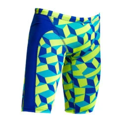 Funky Trunks - Blue Blockers - Boys Training Jammers -Funky Trunks funky trunks blue blockers boys training jammers 3