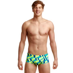 Funky Trunks - Blue Blockers - Mens Classic Trunks