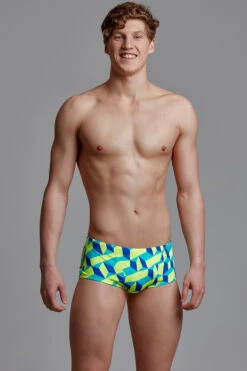 Funky Trunks - Blue Blockers - Mens Classic Trunks -Funky Trunks funky trunks blue blockers mens classic trunks 4
