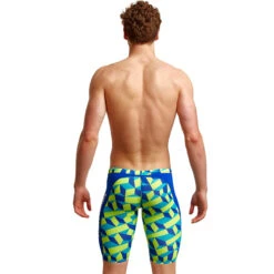 Funky Trunks - Blue Blockers - Mens Training Jammers -Funky Trunks funky trunks blue blockers mens training jammers 4