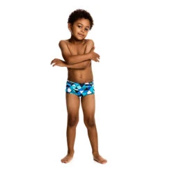 Funky Trunks - Blue Steel Toddler Boys Trunks -Funky Trunks funky trunks blue steel toddler boys trunks 4