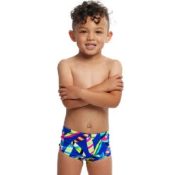 Funky Trunks - Board Bash - Toddler Boys Printed Trunks