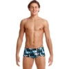 Funky Trunks - Bone Head Mens Plain Front Trunks