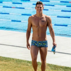 Funky Trunks - Hazard Lights Boys Classic Trunks -Funky Trunks funky trunks boys swimwear hazard lights classic trunks 4