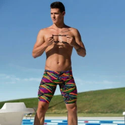 Funky Trunks - Jungle Jagger Boys Jammers -Funky Trunks funky trunks boys swimwear jungle jagger jammers 4