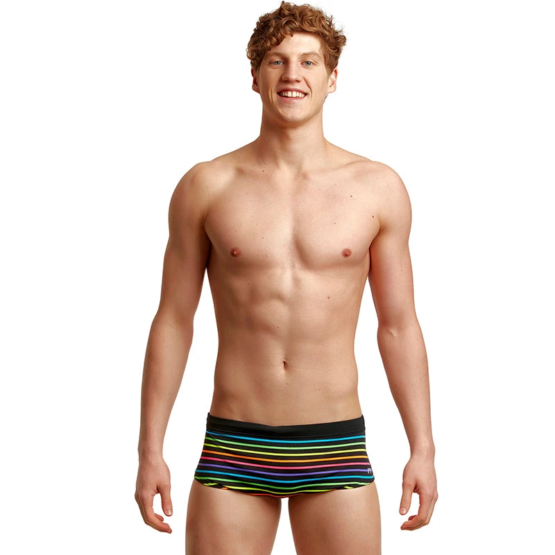Funky Trunks - Bright Lights - Mens Sidewinder Trunks 1 Funky Trunks - Bright Lights - Mens Sidewinder Trunks