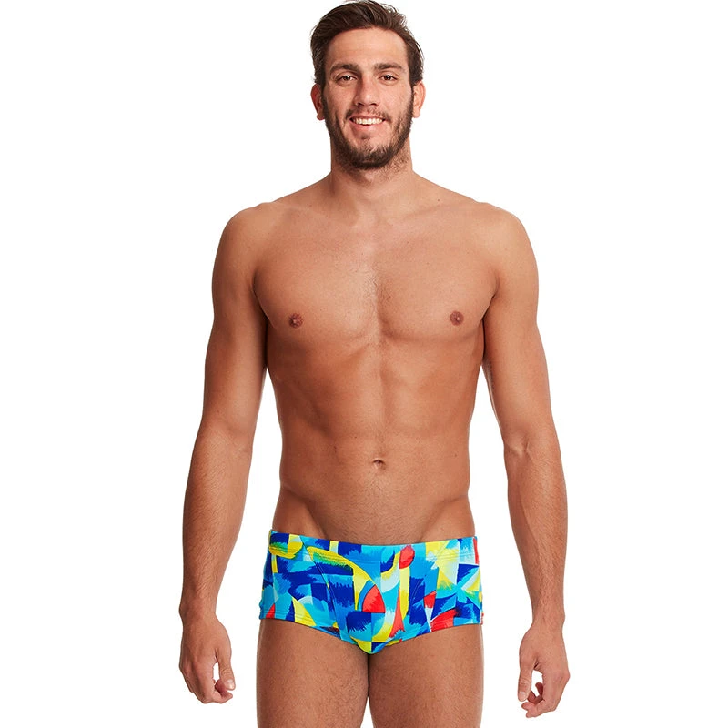 Funky Trunks - Brushed Up - Mens Classic Trunks 1 Funky Trunks - Brushed Up - Mens Classic Trunks