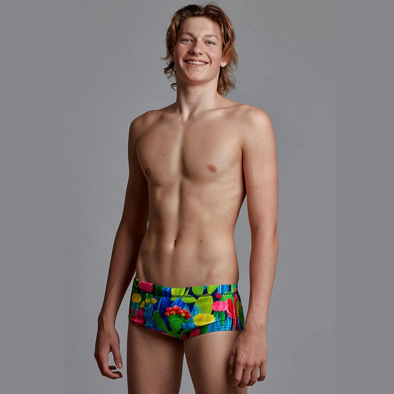 Funky Trunks - Cacti High - Boys Sidewinder Trunks 4 Funky Trunks - Cacti High - Boys Sidewinder Trunks - Image 4